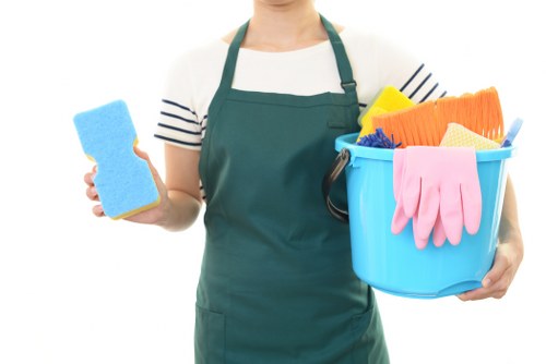 After builders cleaning for a Camden commercial property ready for use
