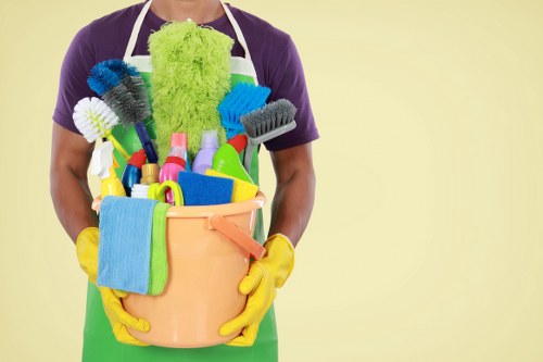 Preparation for stain removal appointment in a Camden property