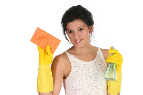 Local Camden cleaner working in a residential property